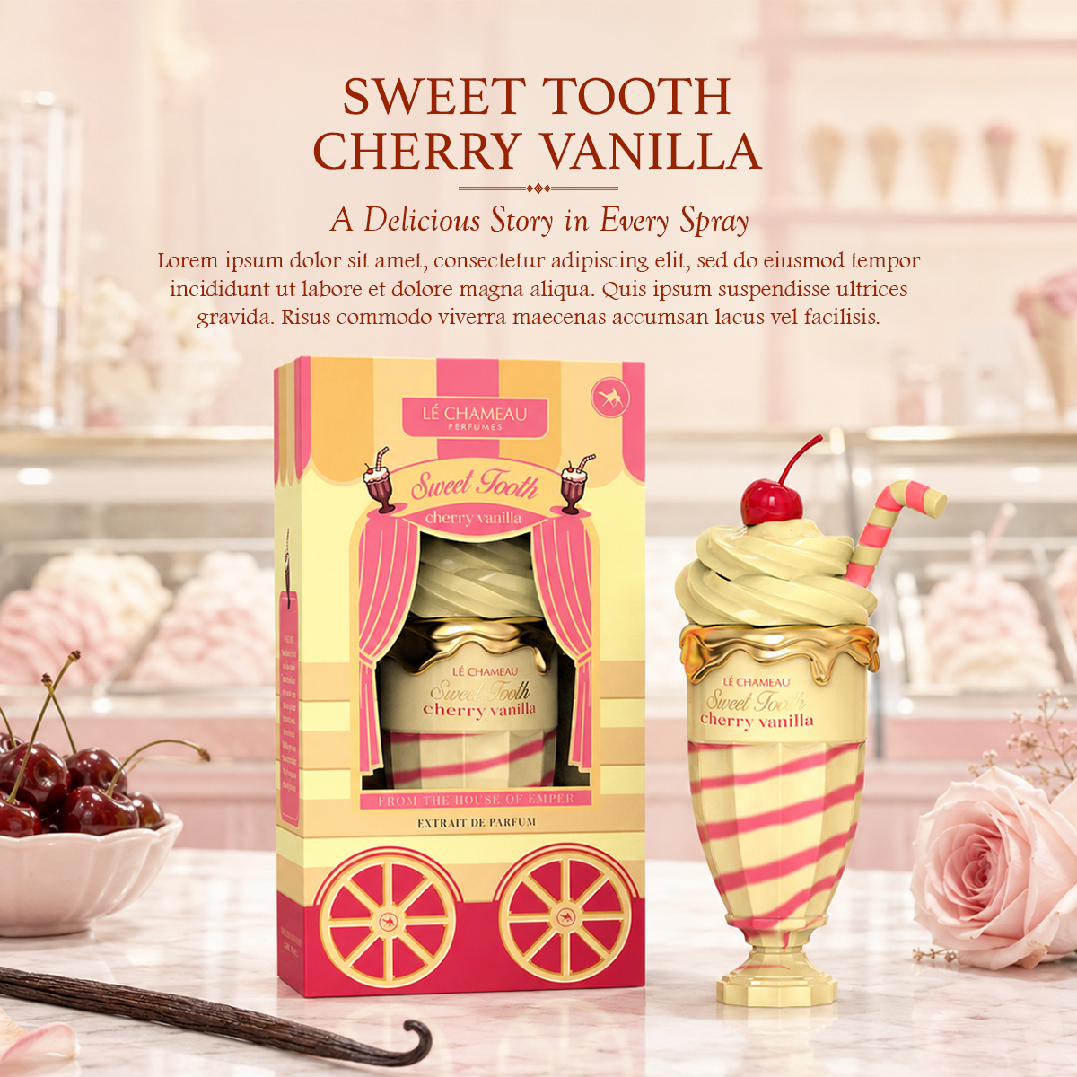 Sweet Tooth Cherry Vanilla