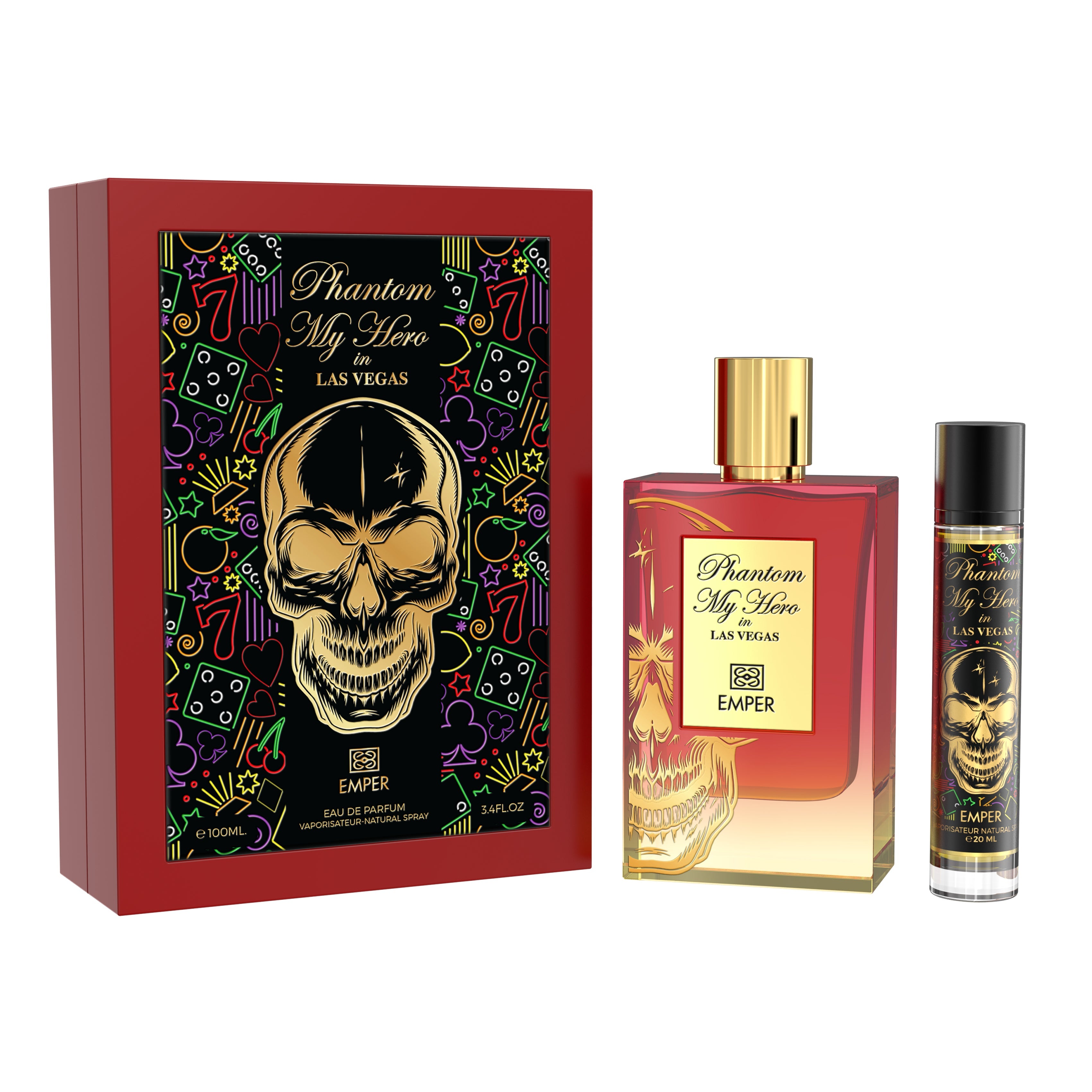 Phantom My Hero In Las Vegas – Spicy Vanilla Amber Perfume - Emper